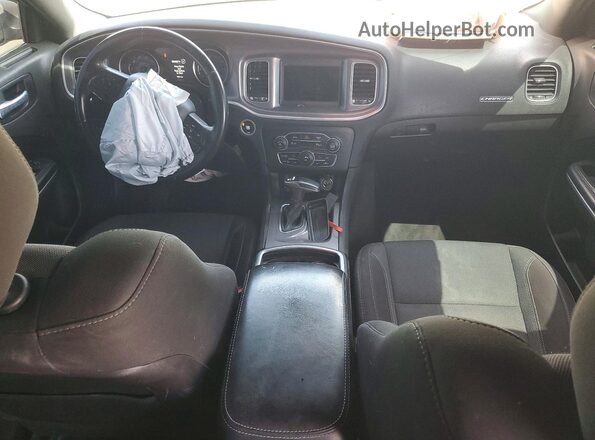 2C3CDXBG7KH523331 2019 DODGE CHARGER Gray Dashboard view
