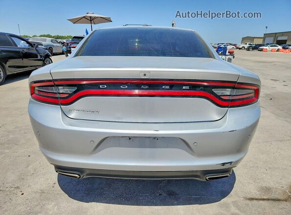 2C3CDXBG7KH748297 2019 DODGE CHARGER Silver Rear view