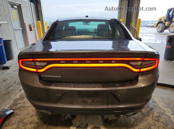 2C3CDXBG8LH153024 2020 DODGE CHARGER Gray Вид ззаду