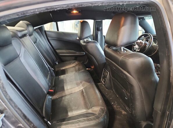 2C3CDXBG8LH153024 2020 DODGE CHARGER Gray Вид задніх сидінь