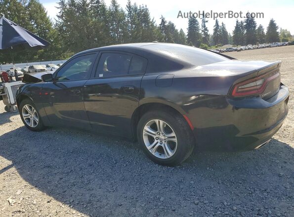 2C3CDXBG8LH223525 2020 DODGE CHARGER Black Tył lewy