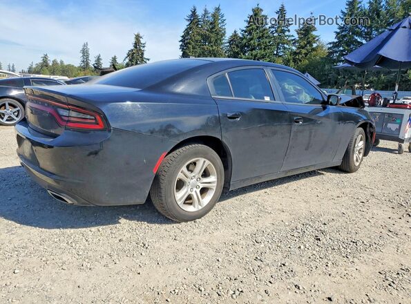 2C3CDXBG8LH223525 2020 DODGE CHARGER Black Tył prawy