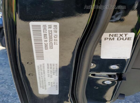 2C3CDXBG8LH223525 2020 DODGE CHARGER Black Widok komory silnika