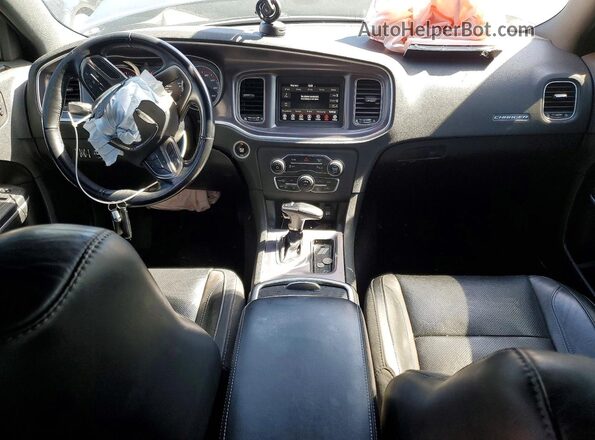 2C3CDXBG8LH223525 2020 DODGE CHARGER Black Widok deski rozdzielczej