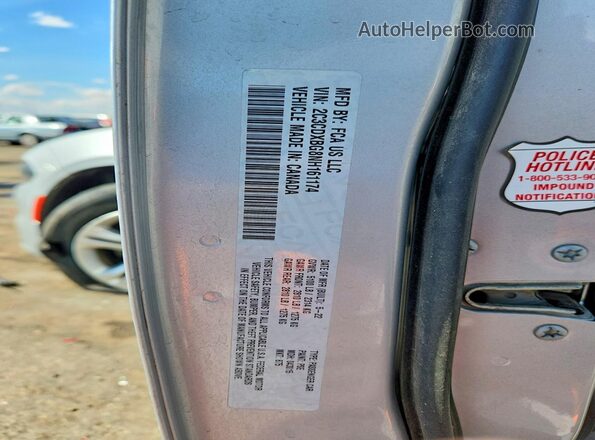 2C3CDXBG8NH161174 2022 DODGE CHARGER Silver Widok komory silnika