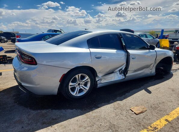 2C3CDXBG8NH161174 2022 DODGE CHARGER Silver Tył prawy