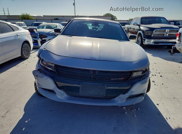 2C3CDXBG8NH206081 2022 DODGE CHARGER Gray Դիմացի տեսք