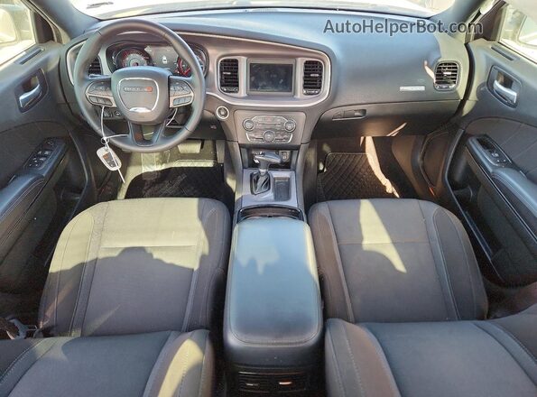 2C3CDXBG8NH206081 2022 DODGE CHARGER Gray Առջևի վահանակի տեսք