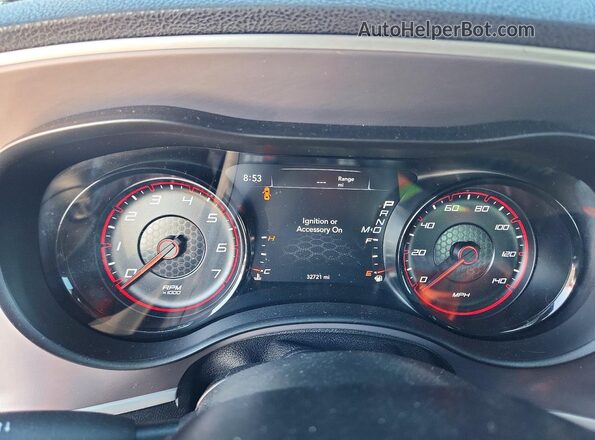 2C3CDXBG8NH206081 2022 DODGE CHARGER Gray Սարքավորումների վահանակի տեսք