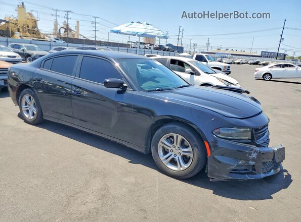 2C3CDXBG8NH224287 2022 DODGE CHARGER Black წინა მარჯვენა