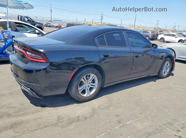 2C3CDXBG8NH224287 2022 DODGE CHARGER Black უკანა მარჯვენა