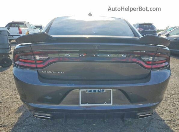 2C3CDXBG8PH564400 2023 DODGE CHARGER Gray უკანა ხედი