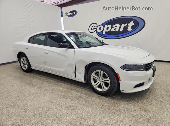 2C3CDXBG8PH687811 2023 DODGE CHARGER White Przód prawy