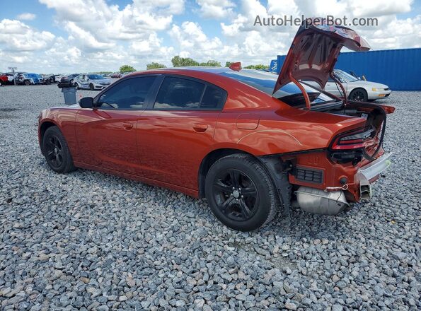 2C3CDXBGXPH636293 2023 DODGE CHARGER Orange Rear left