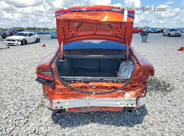 2C3CDXBGXPH636293 2023 DODGE CHARGER Orange Rear view