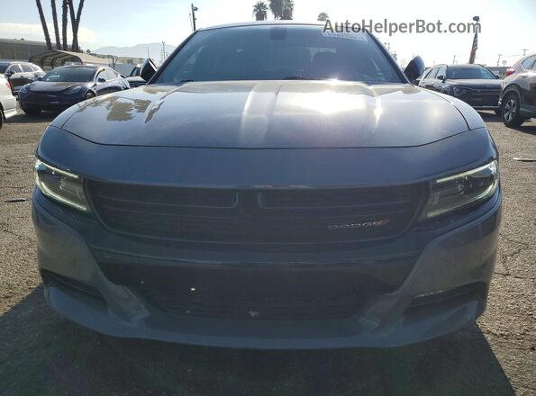 2C3CDXCT0JH114520 2018 DODGE CHARGER Gray Դիմացի տեսք