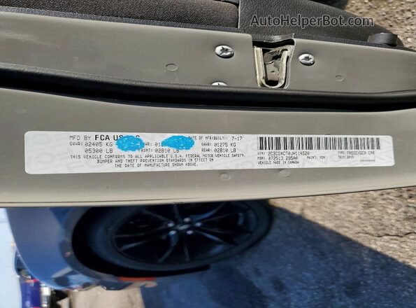 2C3CDXCT0JH114520 2018 DODGE CHARGER Gray Շարժիչի բաժամունքի տեսք