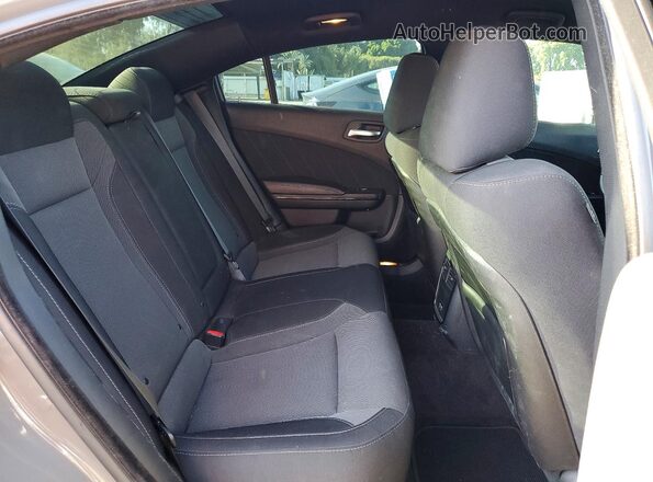 2C3CDXCT0JH114520 2018 DODGE CHARGER Gray Հետևի նստատեղերի տեսք