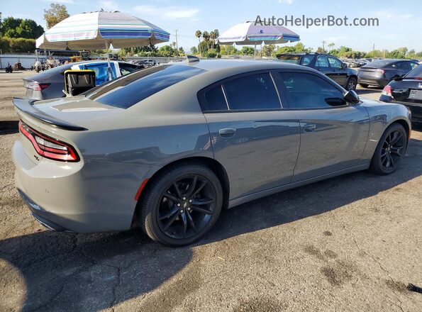 2C3CDXCT0JH114520 2018 DODGE CHARGER Gray Հետևի աջ
