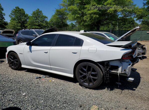 2C3CDXCT0MH675207 2021 DODGE CHARGER White უკანა მარცხენა
