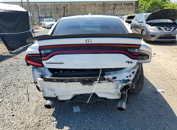 2C3CDXCT0MH675207 2021 DODGE CHARGER White უკანა ხედი