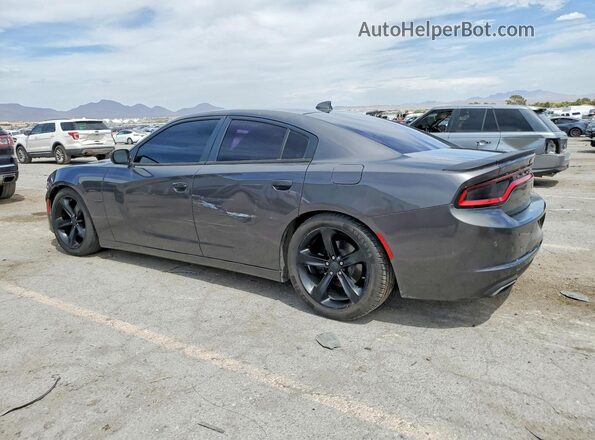 2C3CDXCT1JH205912 2018 DODGE CHARGER Gray უკანა მარცხენა