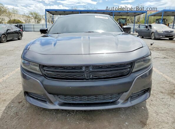 2C3CDXCT1JH205912 2018 DODGE CHARGER Gray წინა ხედი