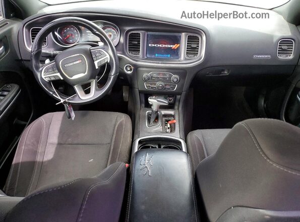 2C3CDXCT1JH205912 2018 DODGE CHARGER Gray წინა პანელის ხედი
