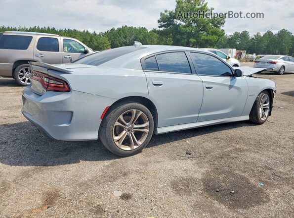 2C3CDXCT1MH648601 2021 DODGE CHARGER Синий Задняя правая четверть