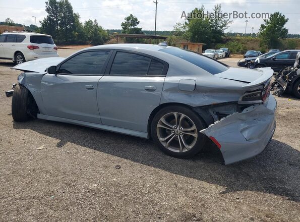 2C3CDXCT1MH648601 2021 DODGE CHARGER Синий Задняя левая четверть