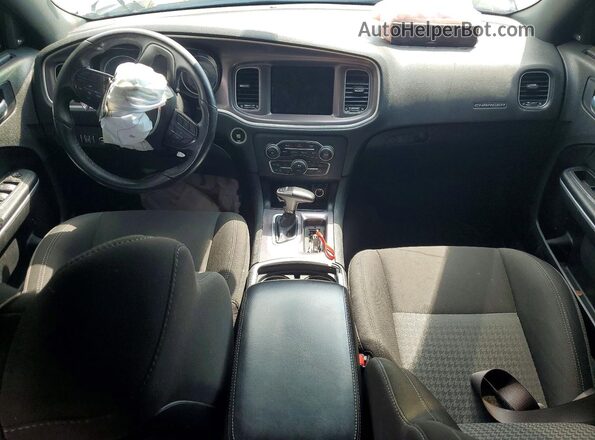 2C3CDXCT1MH648601 2021 DODGE CHARGER Синий Вид панели приборов