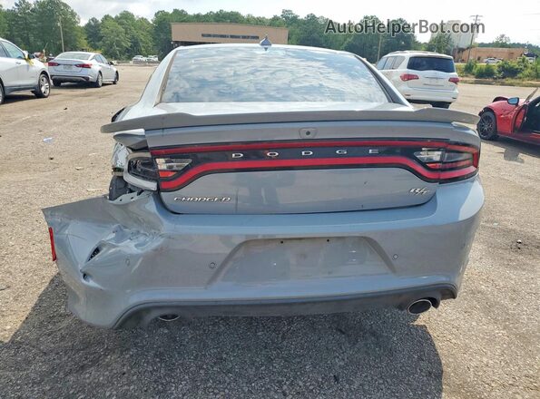 2C3CDXCT1MH648601 2021 DODGE CHARGER Синий Вид сзади