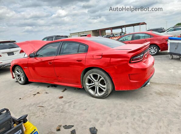 2C3CDXCT1NH259278 2022 DODGE CHARGER Red Tył lewy