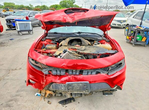2C3CDXCT1NH259278 2022 DODGE CHARGER Red Widok z przodu