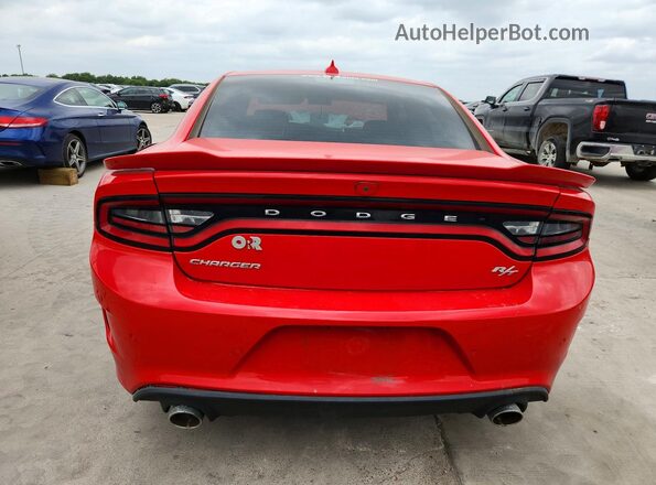2C3CDXCT1NH259278 2022 DODGE CHARGER Red Widok z tyłu