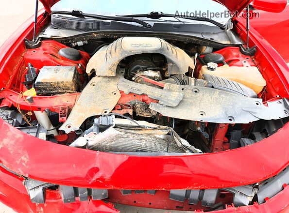 2C3CDXCT1NH259278 2022 DODGE CHARGER Red Widok wnętrza z tyłu