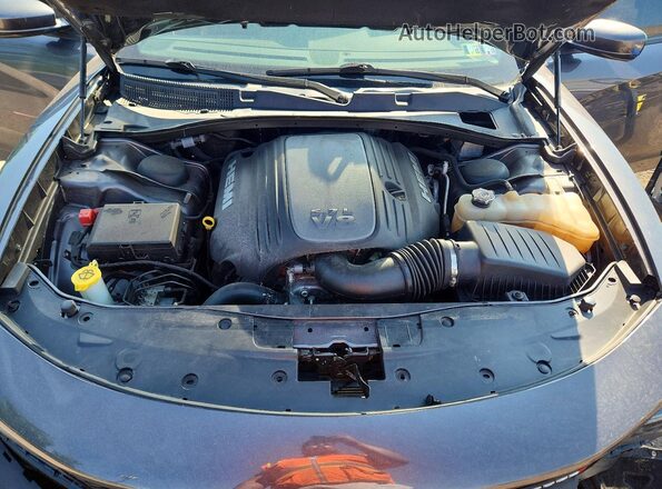 2C3CDXCT1NH259314 2022 DODGE CHARGER Gray Rear interior view