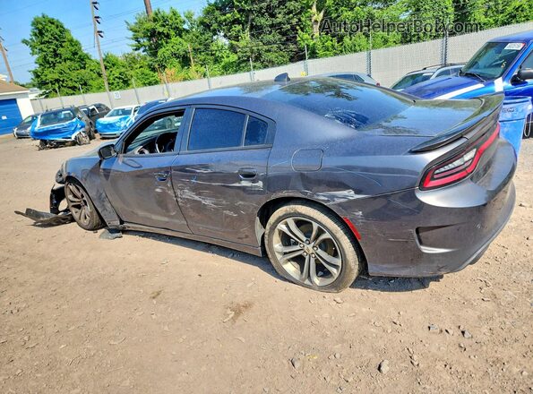 2C3CDXCT1NH259314 2022 DODGE CHARGER Gray Rear left