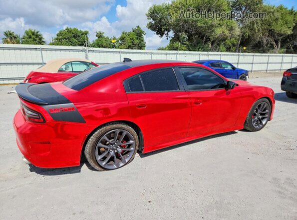 2C3CDXCT1PH535901 2023 DODGE CHARGER Красный Задняя правая четверть