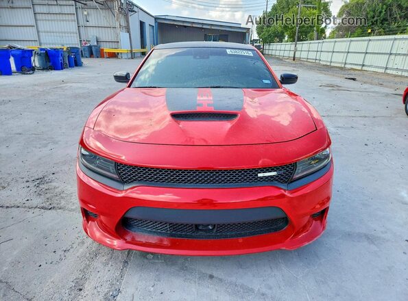 2C3CDXCT1PH535901 2023 DODGE CHARGER Красный Вид спереди