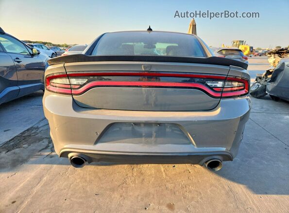 2C3CDXCT3KH650802 2019 DODGE CHARGER Gray Vista trasera