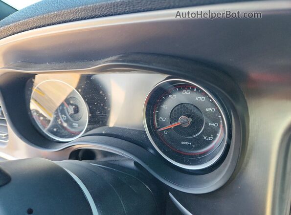 2C3CDXCT3LH204571 2020 DODGE CHARGER Orange Вид щитка приладів