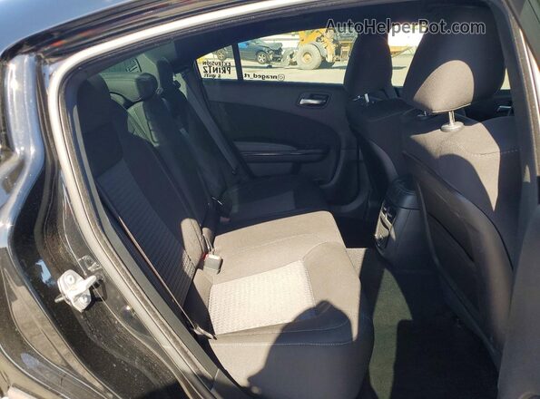 2C3CDXCT3NH264790 2022 DODGE CHARGER Black Rear seats view
