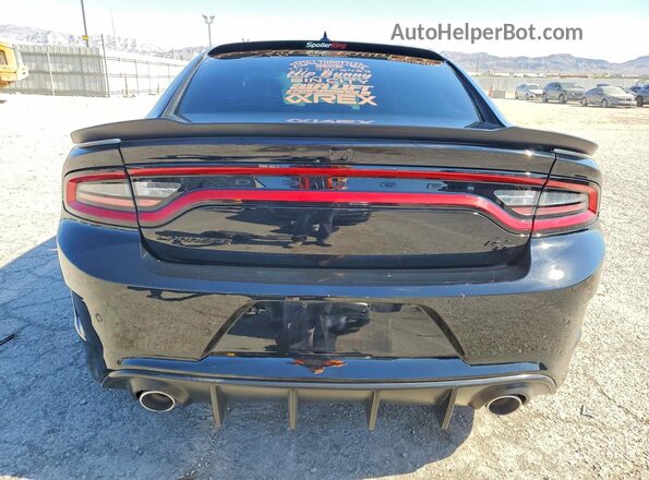 2C3CDXCT3NH264790 2022 DODGE CHARGER Black Rear view