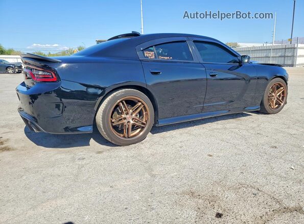 2C3CDXCT3NH264790 2022 DODGE CHARGER Black Rear right