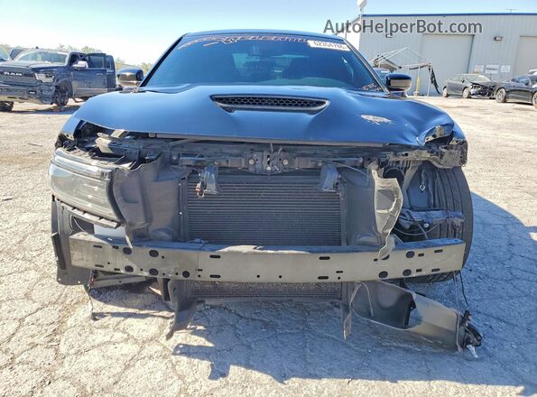 2C3CDXCT3NH264790 2022 DODGE CHARGER Black Front view