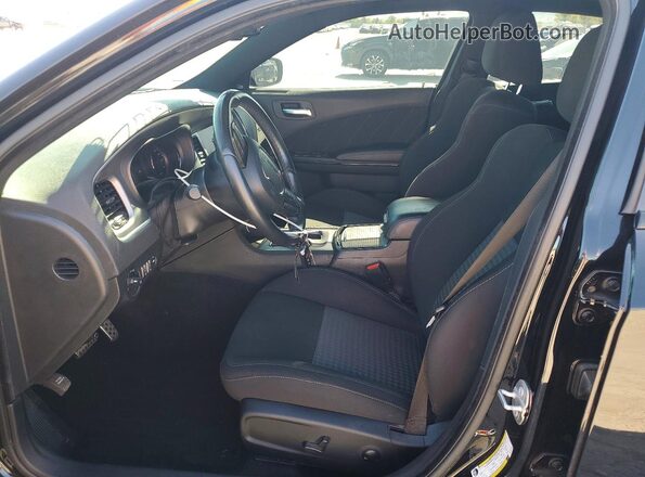 2C3CDXCT3NH264790 2022 DODGE CHARGER Black Front interior view