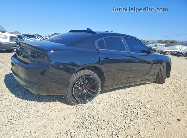 2C3CDXCT6GH186394 2016 DODGE CHARGER Black Задня права чверть