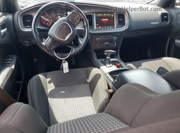 2C3CDXCT6NH235493 2022 DODGE CHARGER Black Вид панелі приладів