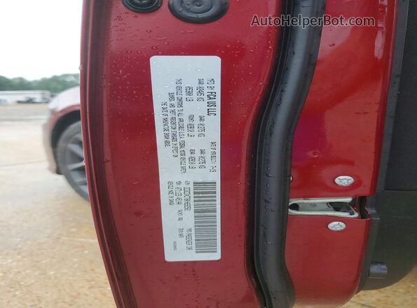 2C3CDXCT8KH692561 2019 DODGE CHARGER Burgundy Widok komory silnika